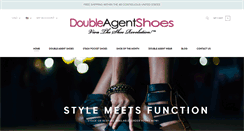 Desktop Screenshot of doubleagentshoes.com